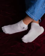 White PL Ankle Socks SN32 - Image 2