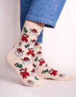 Cowboy Santa Crew Socks FS028