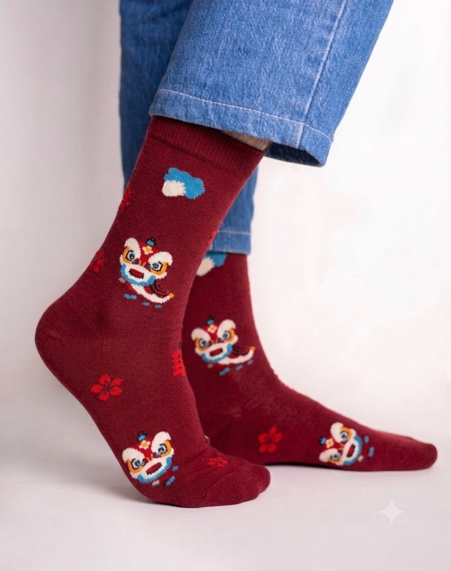 1785783494245 Lion Dance Crew Socks FS042 - Image 1