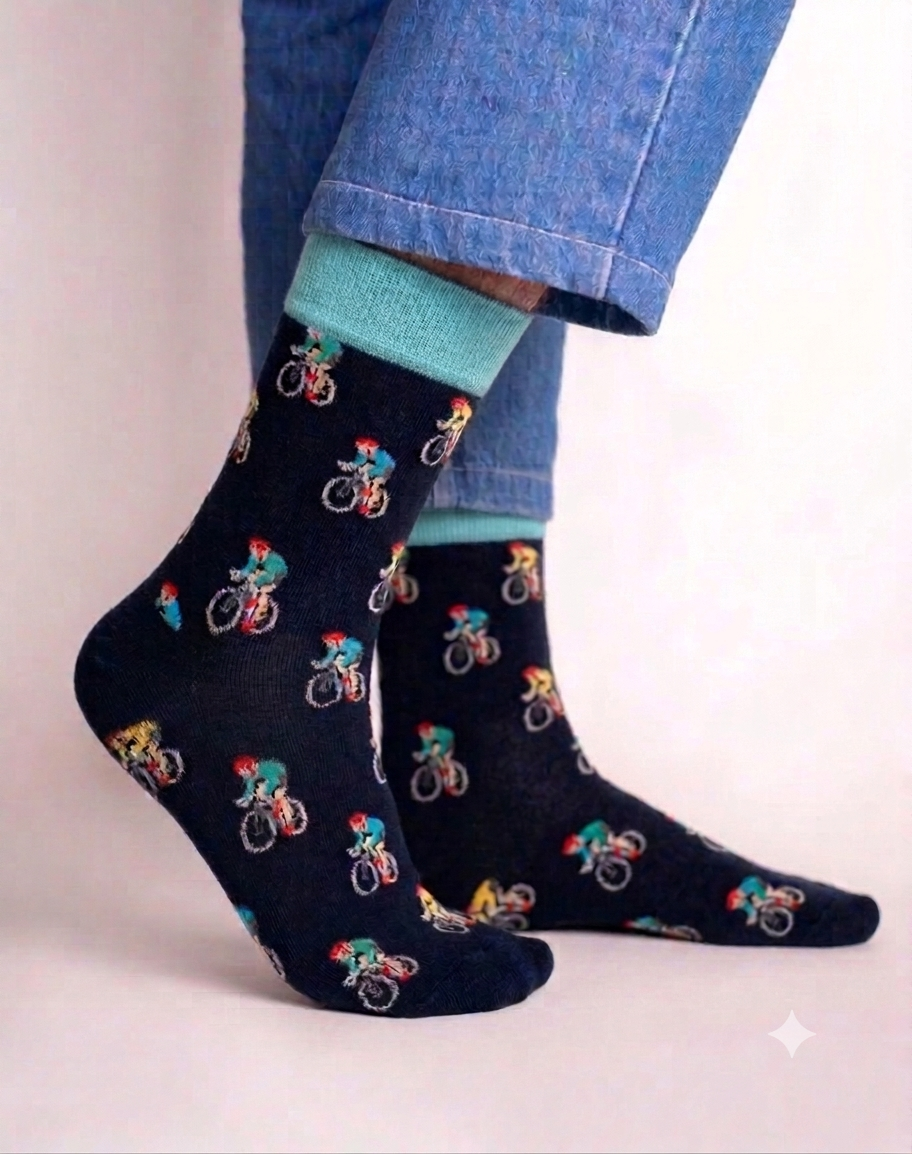 1785784022831 Cyclist Sprint Crew Socks FS041 - Image 1
