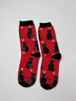Tuxedo cat body red socks FS016 - Image 3