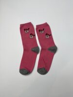 Puppy Beanie Crew Socks FS026 - Image 3