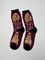 Life is better with a Cocker Spaniel Socks FS012 - Image 3