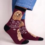 Life is better with a Cocker Spaniel Socks FS012