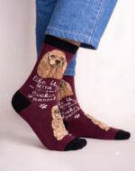 Life is better with a Cocker Spaniel Socks FS012