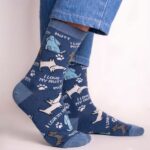 I Love My Mutt Crew Socks FS029