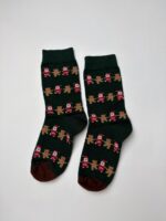 Santa & Teddy Bear Crew Socks FS043 - Image 3
