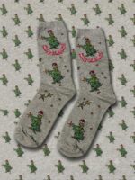 Merry Grinchmas Crew Socks FS036 - Image 2