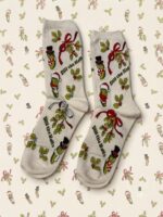 Dill the Halls Crew Socks FS033 - Image 2