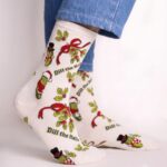Dill the Halls Crew Socks FS033