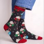 Cozy Cocoa Crew Socks FS038
