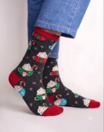 Cozy Cocoa Crew Socks FS038
