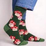 Happy Mushroom Crew Socks FS040