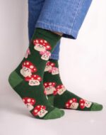 Happy Mushroom Crew Socks FS040