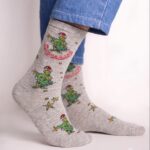 Merry Grinchmas Crew Socks FS036