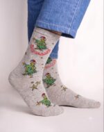 Merry Grinchmas Crew Socks FS036