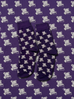 Poodle Purple socks FS006 - Image 2