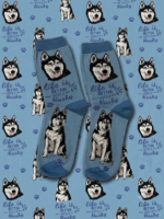 Life Is Better with a Husky Crew Socks FS013 - Image 2