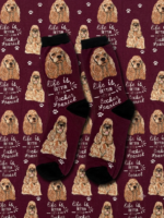 Life is better with a Cocker Spaniel Socks FS012 - Image 2