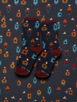 Birdhouse Haven Crew Socks FS020 - Image 2