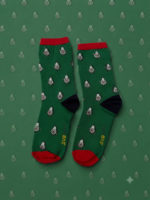 Happy Avocado Crew Socks FS023 - Image 2