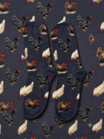 Chicken & Hen Crew Socks FS019 - Image 2