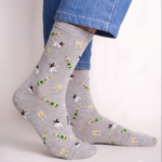 Frenchie Celebration Crew Socks FS030