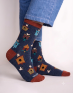 Birdhouse Haven Crew Socks FS020